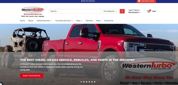 Welcome to the new Western Turbo Website!